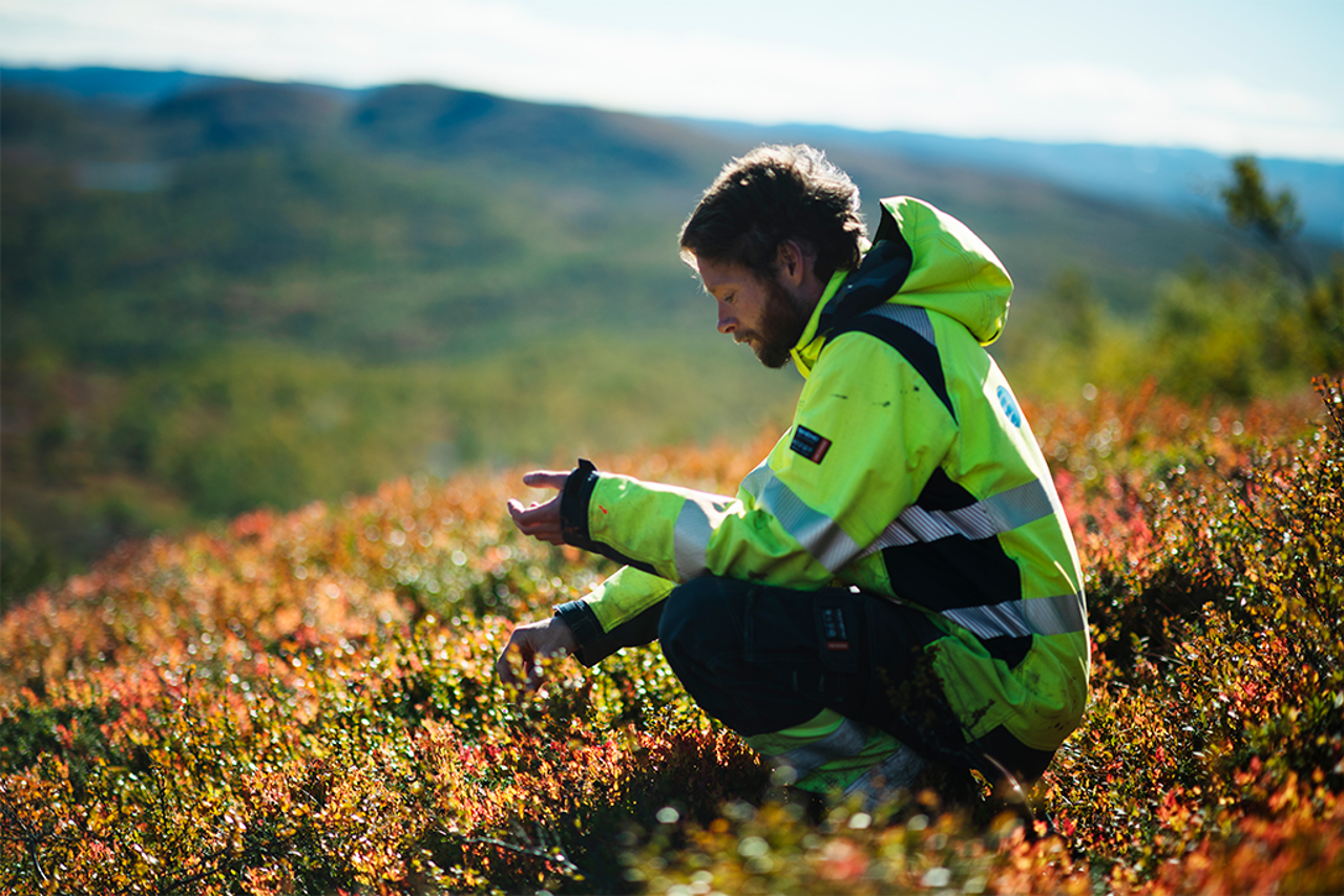 Statkraft worker in Songa