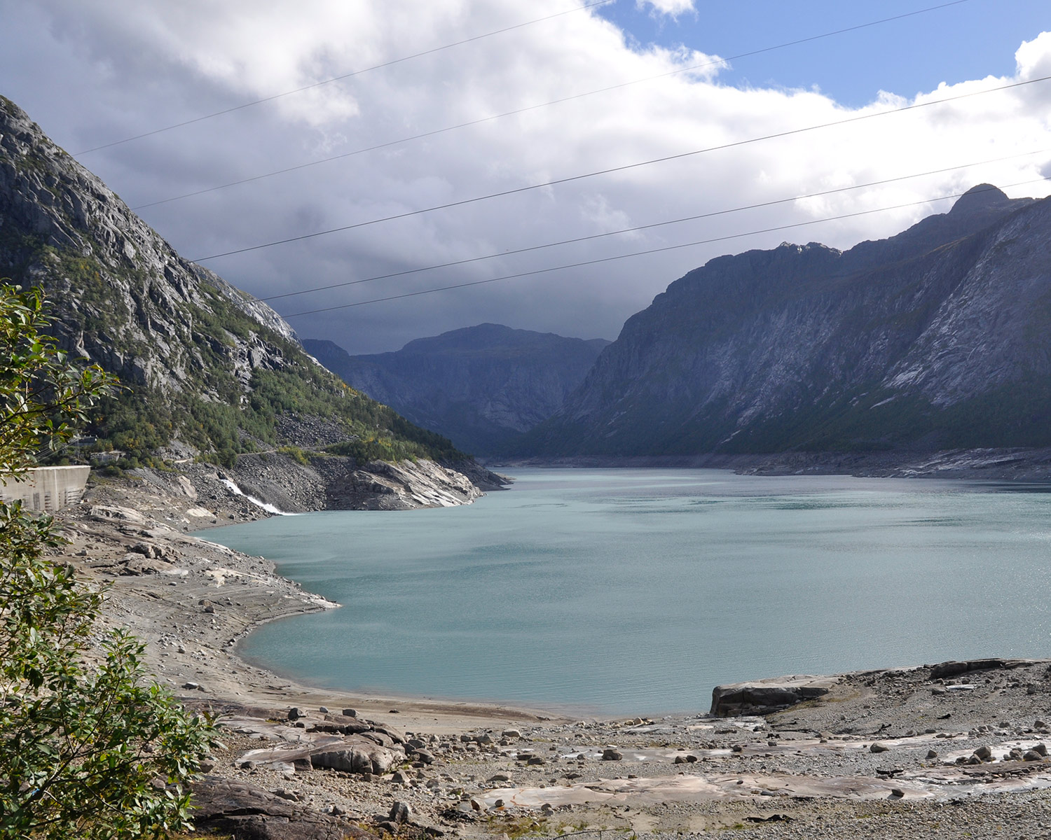 Lake Ringedalsvannet – intake to Oksla power plant.