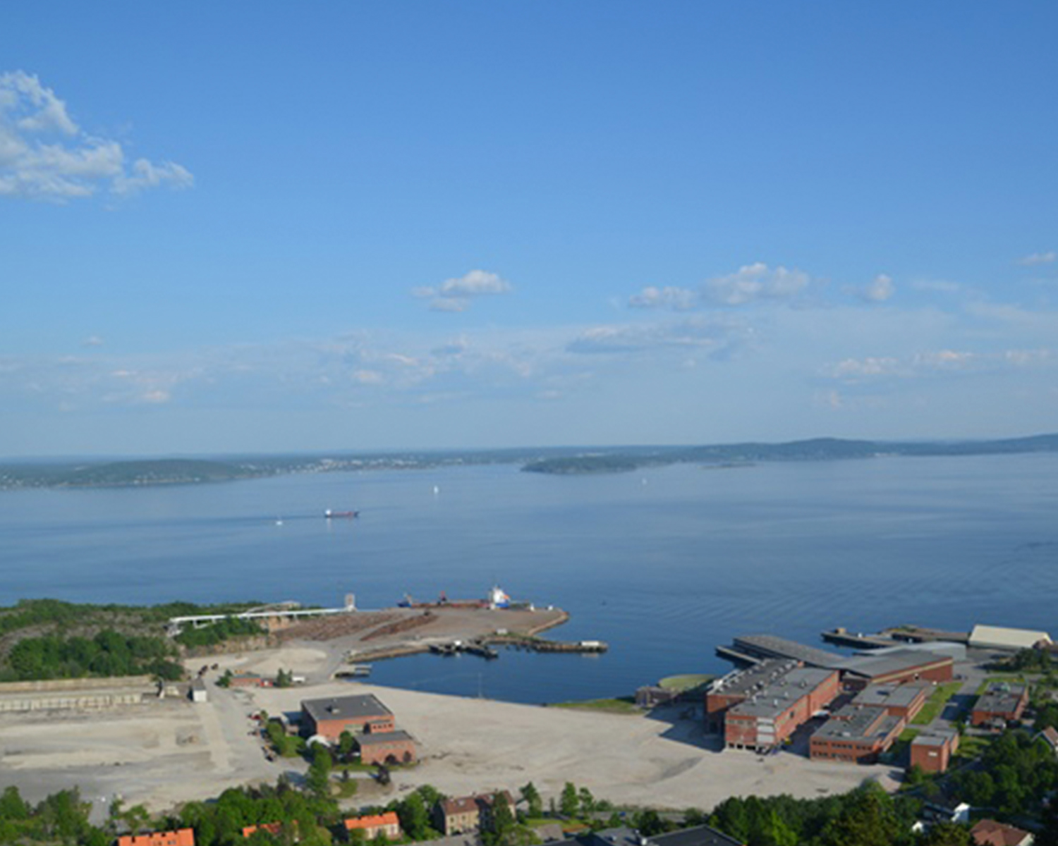 The industrial site at Tofte 