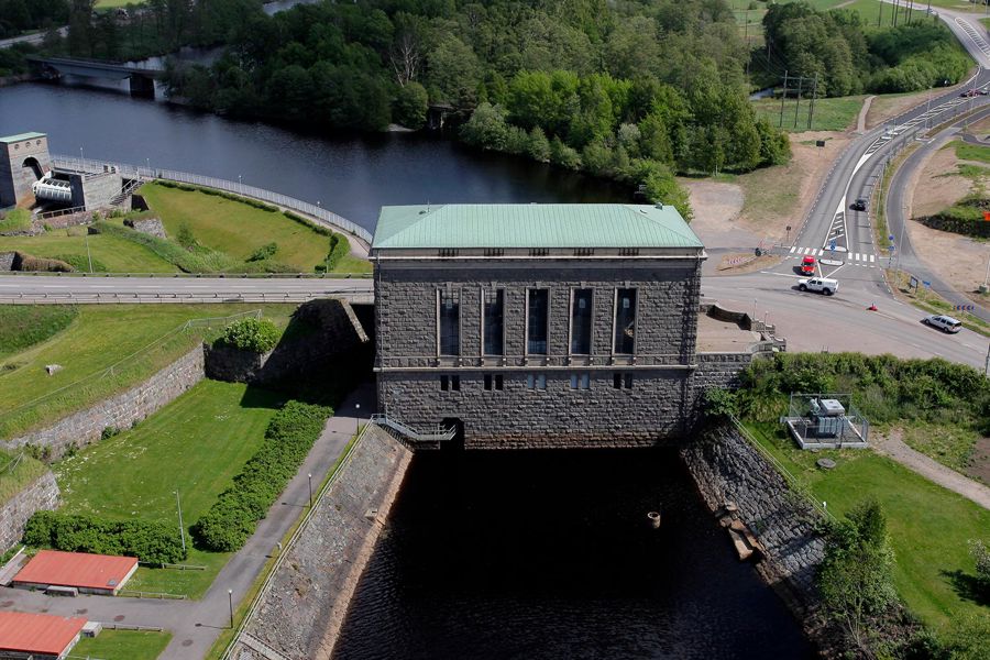 Laholm hydropower plant